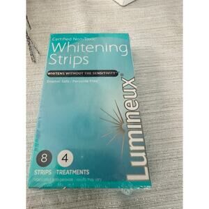 Lumineux whitening strips 4 treatments new sealed